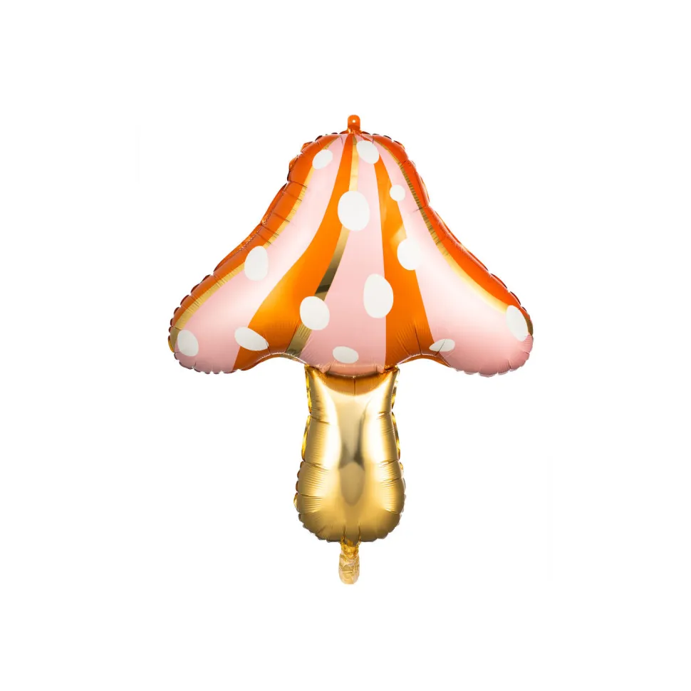 Folienballon Pilz – 66 × 75 cm