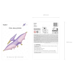 Folienballon Pterodaktylus / Flugsaurier – 120 × 62 cm