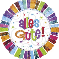 Folienballon Radiant Alles Gute, 45 cm