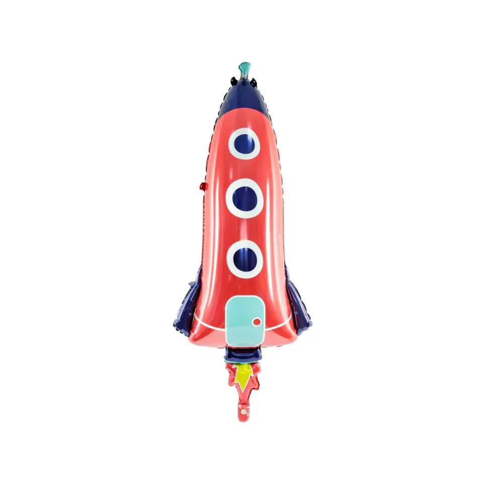 Folienballon Rakete / Weltall – 44 × 115 cm