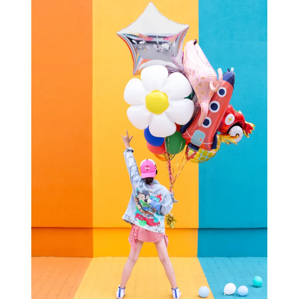 Folienballon Rakete / Weltall – 44 × 115 cm