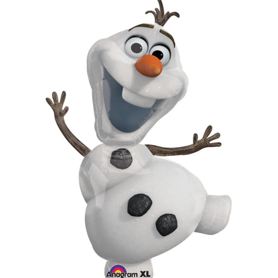 Folienballon Schneemann Olaf, 58x104 cm