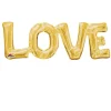 Folienballon Schriftzug LOVE, gold, 63x22 cm