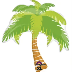 Folienballon Summer Scene Palm Tree, 74x83 cm