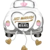 Folienballon SuperShape Just Married Auto
