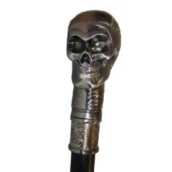 Gehstock / Spazierstock Totenkopf, 93cm, Top Qualität