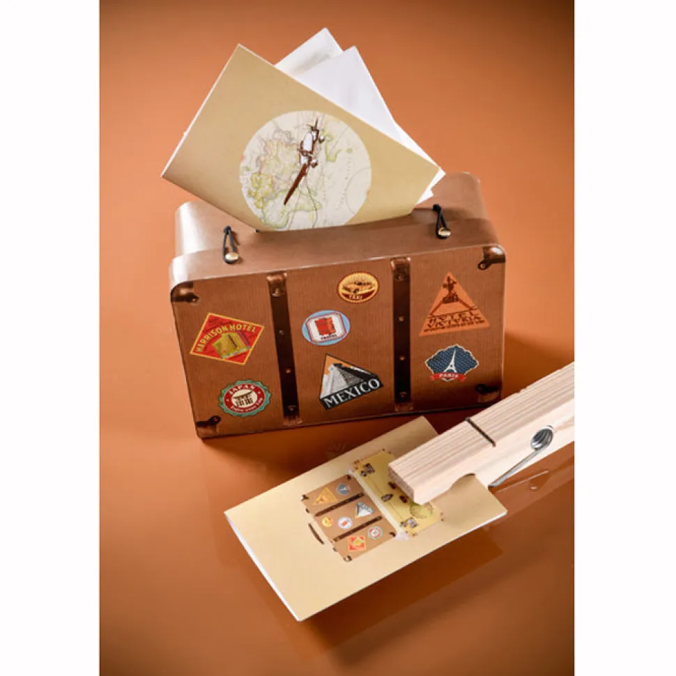 Geschenkbox für Urlaubs-Geld, 24x10x10 cm