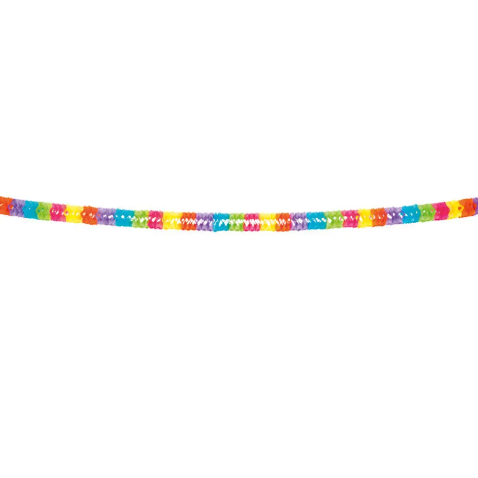 Girlande Fandango, 6m, bunt