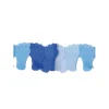 Girlande Füßchen blau aus Seidenpapier, 6 m