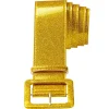 Glittergürtel, gold, 120 cm