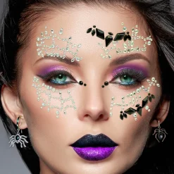 Glitzersteine fürs Gesicht, Fledermaus