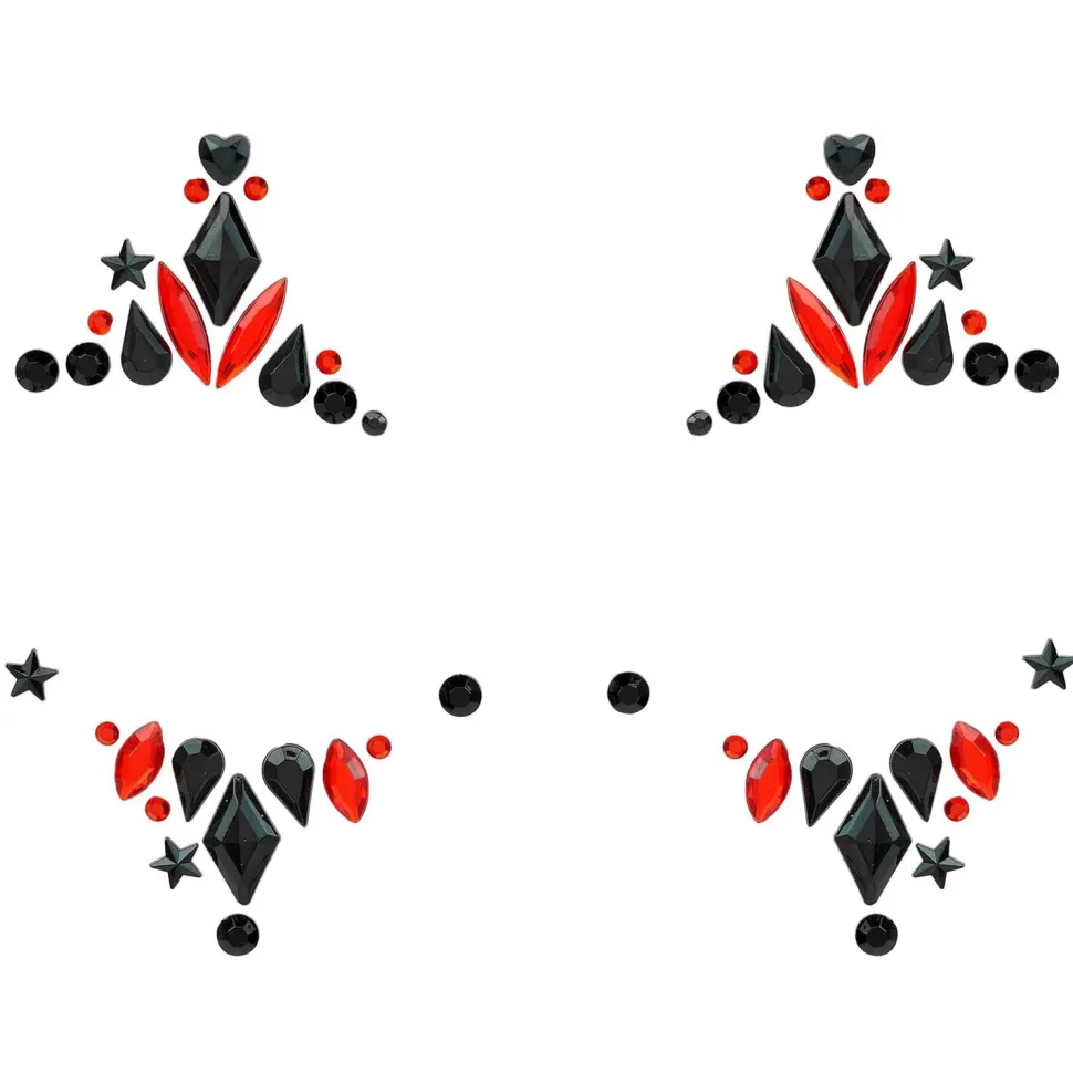 Glitzersteine fürs Gesicht, Harlekin