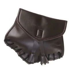 Gürteltasche, braun, Kunstleder