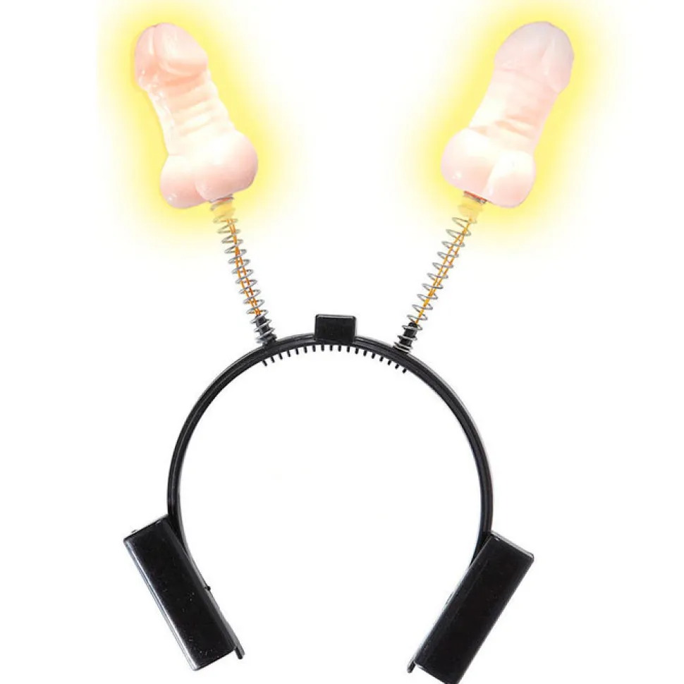 Haarreif Penis, mit Licht