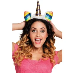 Haarreif Regenbogen-Einhorn