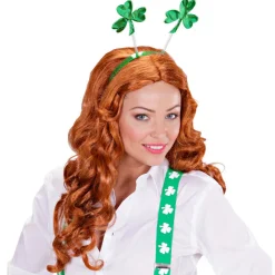 Haarreif St. Patrick's Day, grün