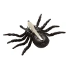 Haarspange Glitter Spinne, schwarz