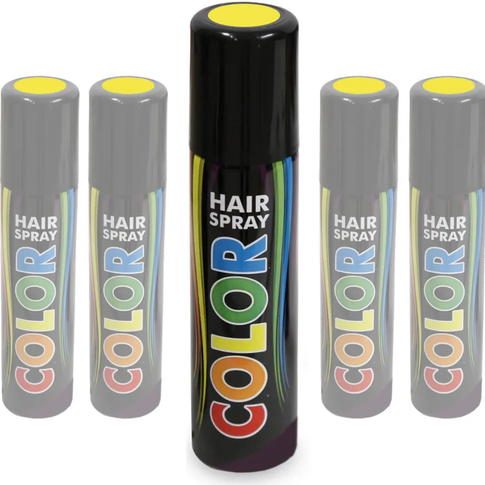 Haarspray gelb, 100 ml