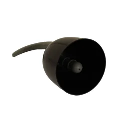 Hakenhand Pirat, Plastik, schwarz / silber