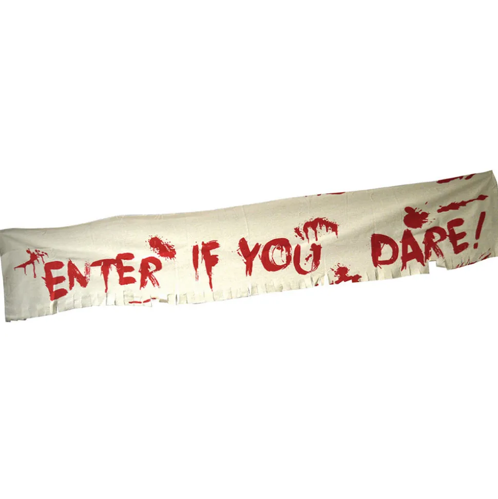 Halloween-Deko Blutiges Banner, 180 x 32 cm
