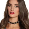 Halsband mit Stacheln Deluxe