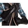 Handschuhe Cowboy / Biker, schwarz