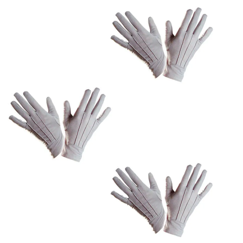 Handschuhe, grau, one size, 12 Stück