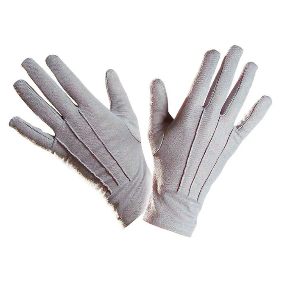 Handschuhe, grau, one size, 12 Stück