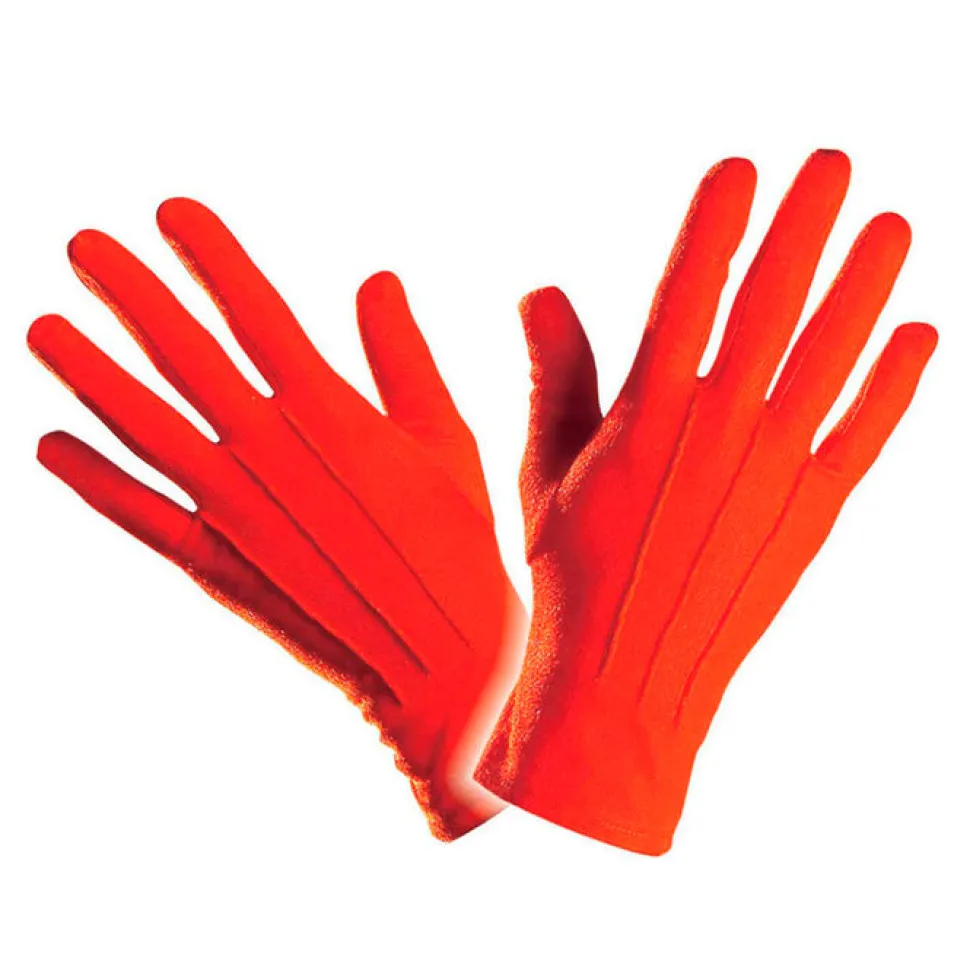 Handschuhe, rot, one size, 12 Stück
