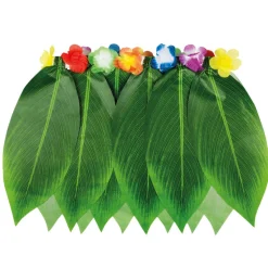 Hawaii-Rock mit Palmblättern, Kunststoff, 40cm