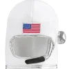 Helm Astronaut für Kinder, weiß, aus Stoff