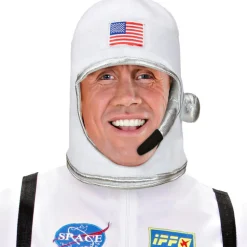 Helm Astronaut, weiß, aus Stoff