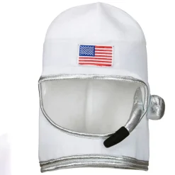 Helm Astronaut, weiß, aus Stoff