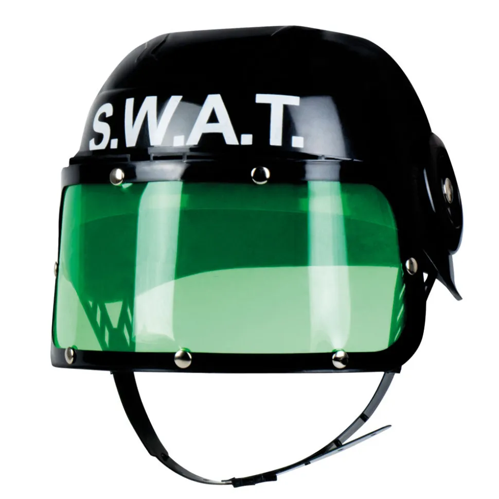 Helm S.W.A.T. für Kinder, schwarz
