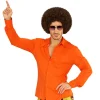 Herren-Kostüm Hemd, orange, Gr. S-M