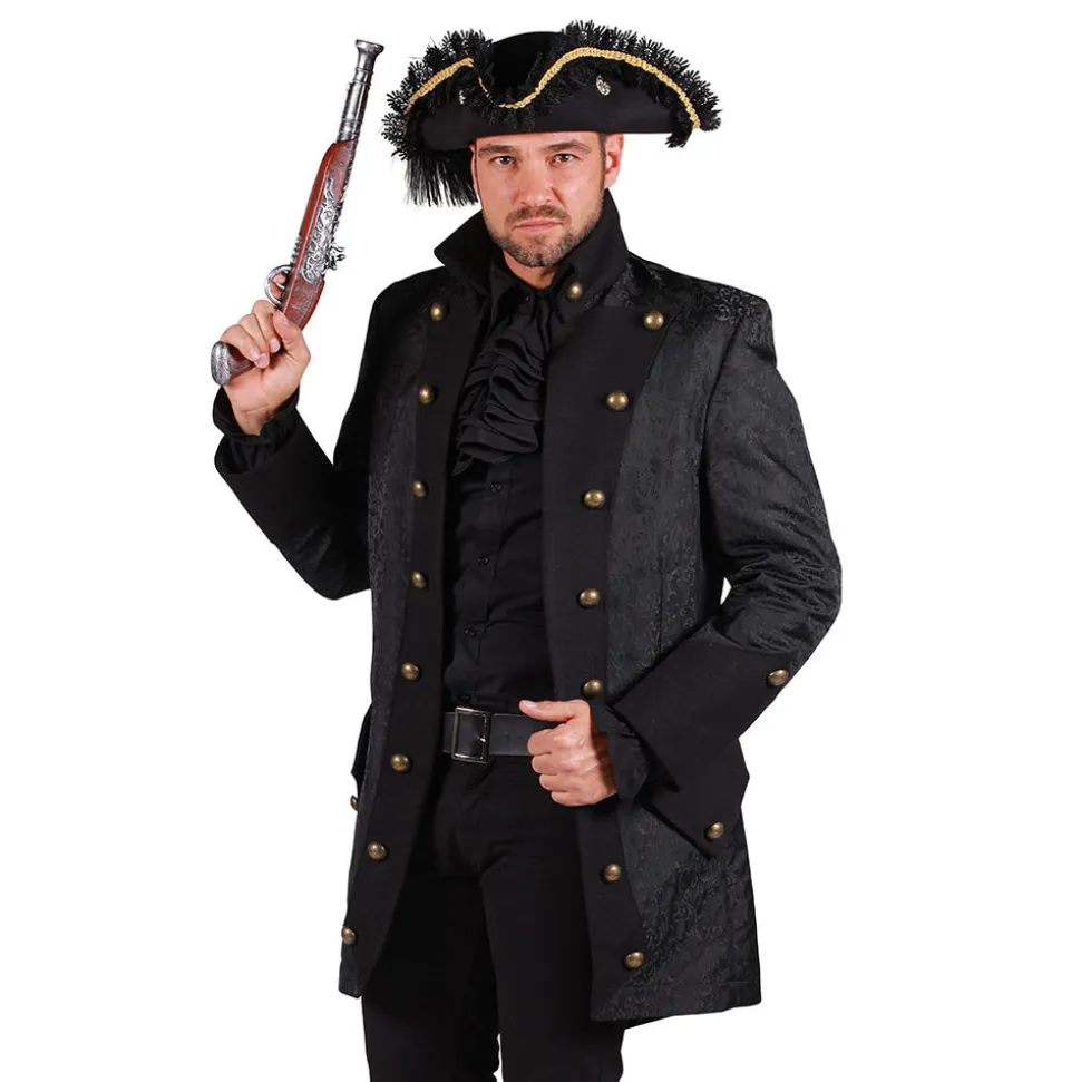 Herren-Kostüm Jacke Gothic Lord, schwarz, Gr. S