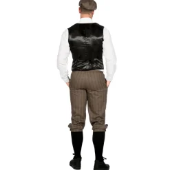 Herren-Kostüm wilde 20er, braun, Gr. 46