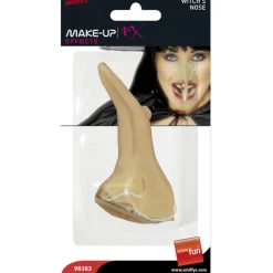 Hexennase mit Warze, an Gummiband