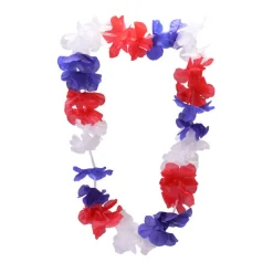 Hulakette Frankreich, GB, USA, rot-weiß-blau