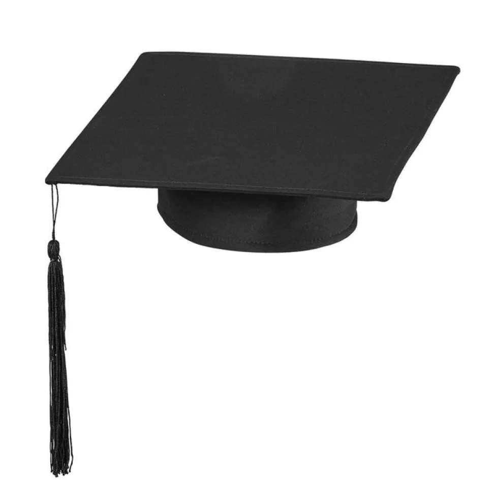 Hut Akademiker / Doktor / Hochschulabsolvent, schwarz