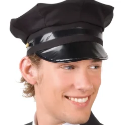 Hut Chauffeur, schwarz Einheitsgröße