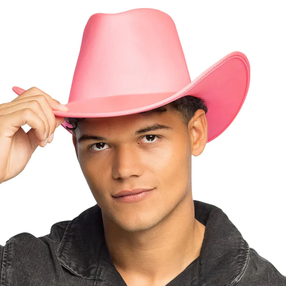 Hut Cowboy Blaze, Einheitsgröße, Neon-Pink