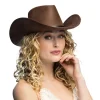 Hut Cowboy Bronco, Einheitsgröße, Braun