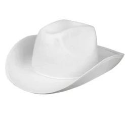 Hut Cowboy Classic Color aus Filz, weiß