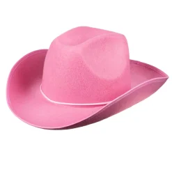 Hut Cowboy Classic Color aus Filz, pink