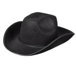 Hut Cowboy Classic Color aus Filz schwarz