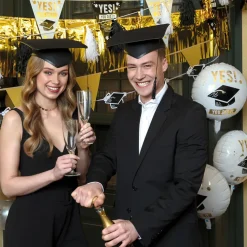 Hut Doktor / Hochschulabsolvent, schwarz