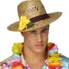 Hut Farmer mit Sonnenblume