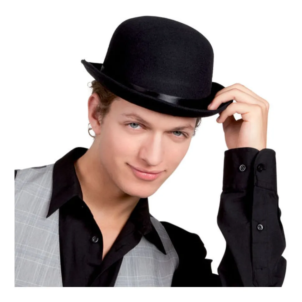 Hut Melone Cecil Deluxe, schwarz
