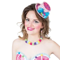 Hut Mini-Zylinder Candy, pink